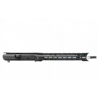 AR-10 .308 20" Stainless Steel Fluted Modular Upper Assembly | 18" M-LOK Handguard